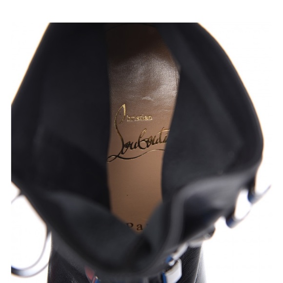 Christian Louboutin - Nappa Troopista 120 Ankle Boots size 38 Black - Picture 4 of 4